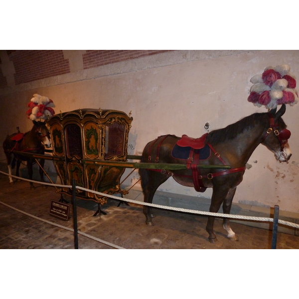 Picture France Vaux Le Vicomte Castle Horse driven carriages museum 2010-09 13 - History Horse driven carriages museum