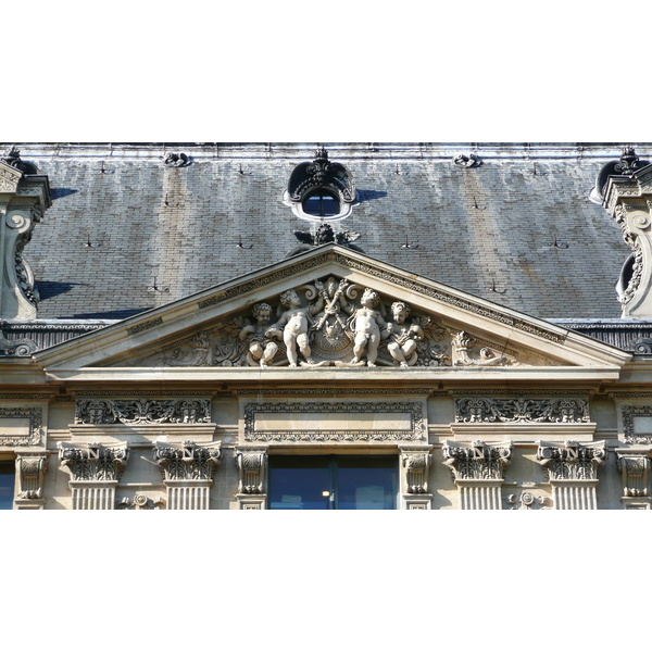 Picture France Paris Louvre Riverside facade of Louvre 2007-07 69 - Journey Riverside facade of Louvre