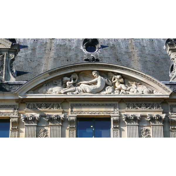 Picture France Paris Louvre Riverside facade of Louvre 2007-07 74 - Around Riverside facade of Louvre