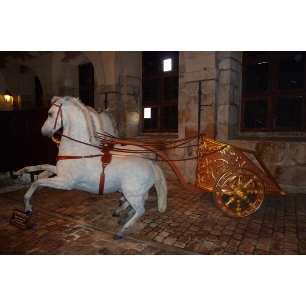 Picture France Vaux Le Vicomte Castle Horse driven carriages museum 2010-09 1 - Recreation Horse driven carriages museum