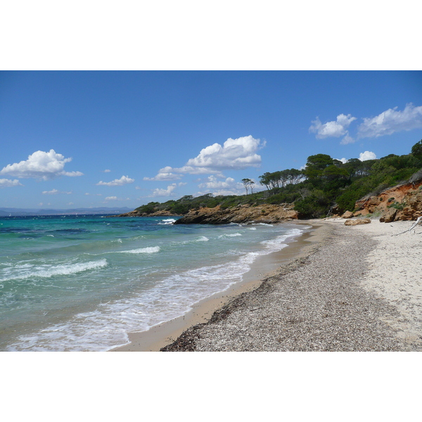 Picture France Porquerolles Island Lequin beach 2008-05 13 - Tours Lequin beach