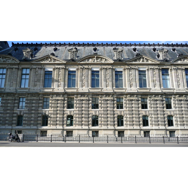 Picture France Paris Louvre Riverside facade of Louvre 2007-07 60 - Around Riverside facade of Louvre