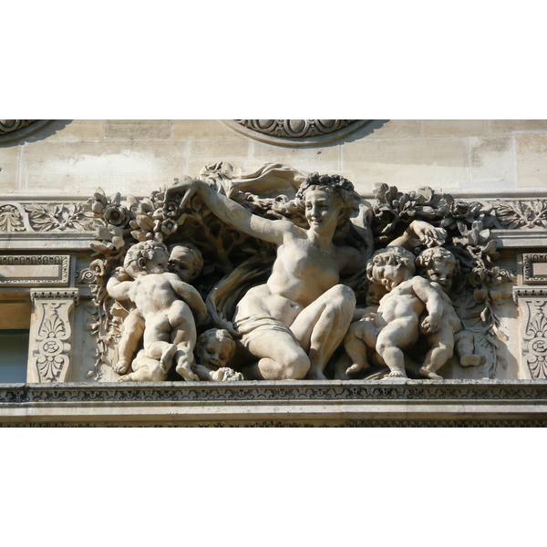 Picture France Paris Louvre Riverside facade of Louvre 2007-07 1 - Around Riverside facade of Louvre