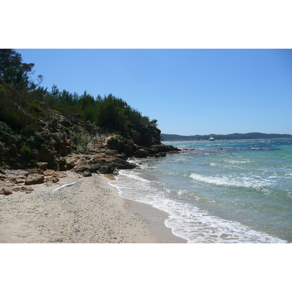 Picture France Porquerolles Island Lequin beach 2008-05 1 - Discovery Lequin beach