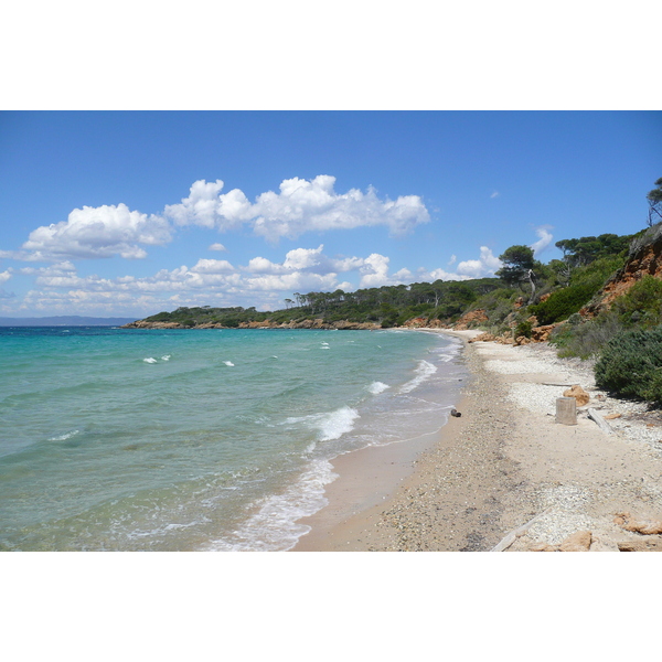 Picture France Porquerolles Island Lequin beach 2008-05 22 - Tours Lequin beach