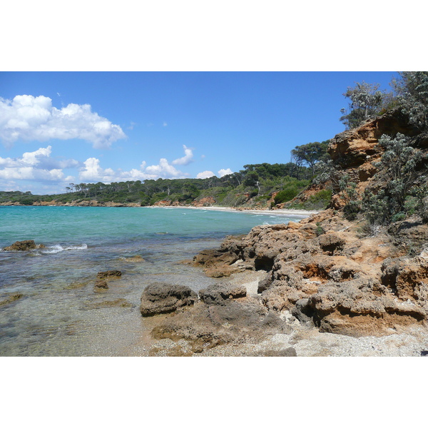 Picture France Porquerolles Island Lequin beach 2008-05 20 - Center Lequin beach