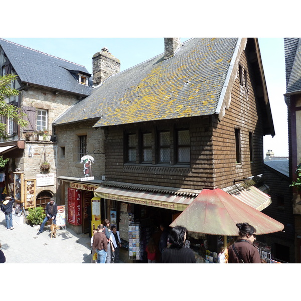 Picture France Mont St Michel Mont St Michel Village 2010-04 41 - History Mont St Michel Village