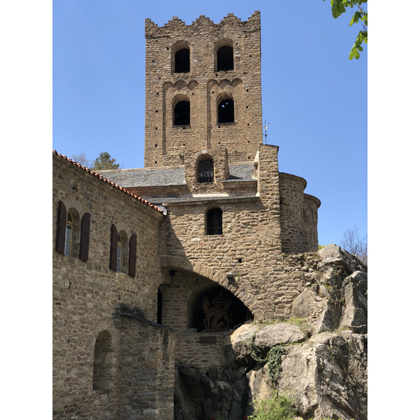 Picture France Abbaye Saint Martin du Canigou 2018-04 191 - Tour Abbaye Saint Martin du Canigou