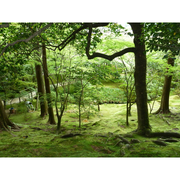 Picture Japan Kyoto Ginkakuji Temple(Silver Pavilion) 2010-06 82 - Center Ginkakuji Temple(Silver Pavilion)