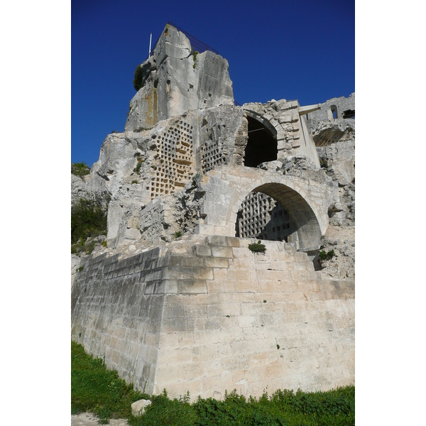 Picture France Baux de Provence Baux de Provence Castle 2008-04 20 - Center Baux de Provence Castle