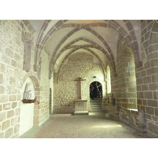 Picture France Mont St Michel Mont St Michel Abbey 2010-04 45 - History Mont St Michel Abbey