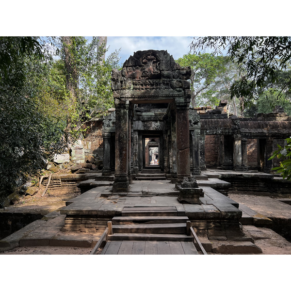 Picture Cambodia Siem Reap Ta Prohm 2023-01 24 - Recreation Ta Prohm