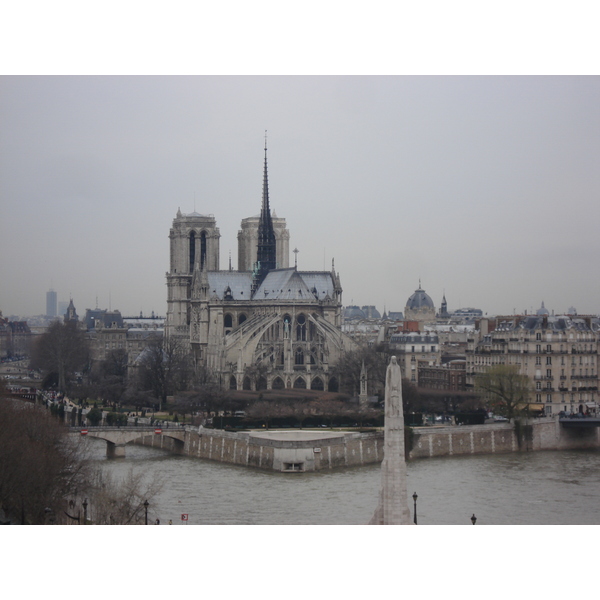 Picture France Paris Notre Dame 2006-03 2 - Center Notre Dame