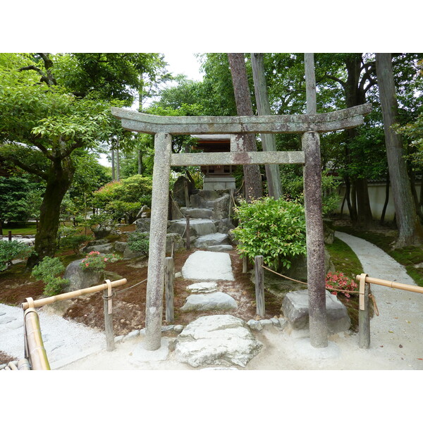 Picture Japan Kyoto Ginkakuji Temple(Silver Pavilion) 2010-06 18 - Center Ginkakuji Temple(Silver Pavilion)