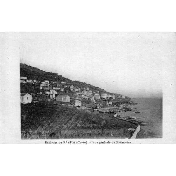 Picture France Corsica Old Postcards bastia 1900-01 177 - Tours bastia