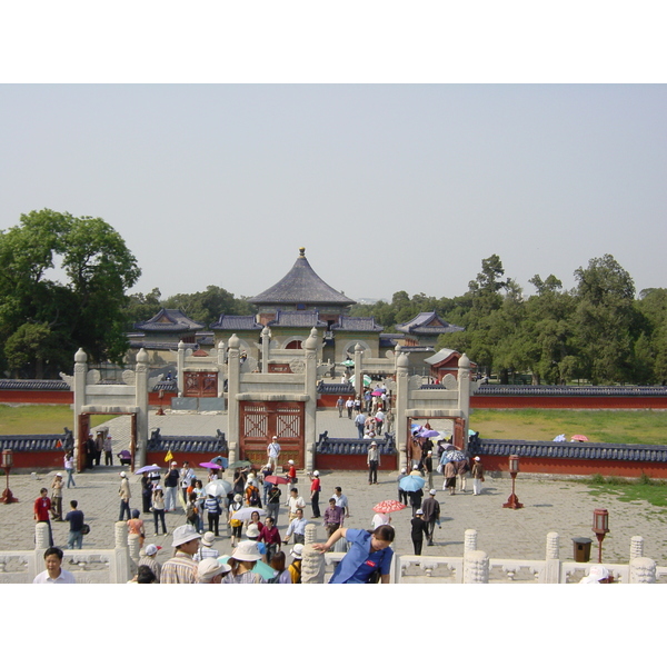 Picture China Beijing Temple of Heaven 2002-05 52 - Recreation Temple of Heaven