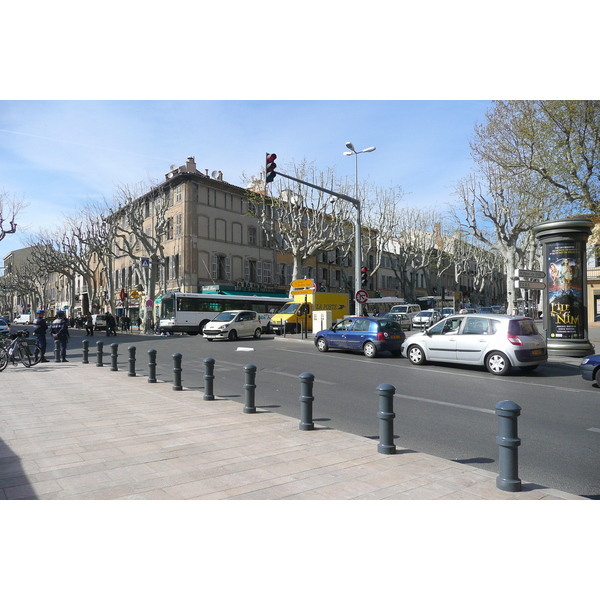 Picture France Aix en Provence Place du General de Gaulle 2008-04 16 - History Place du General de Gaulle