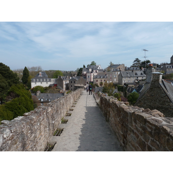 Picture France Dinan Dinan city walls 2010-04 30 - Tour Dinan city walls