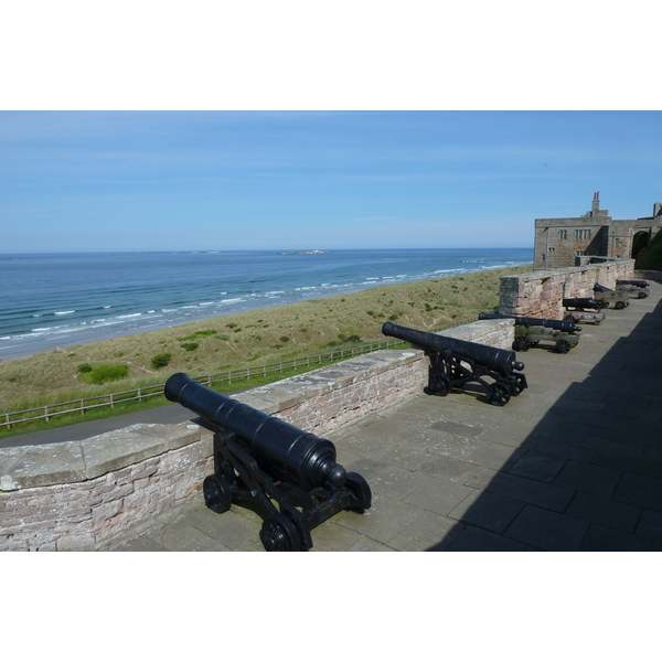 Picture United Kingdom Scotland Bamburgh Castle 2011-07 75 - History Bamburgh Castle