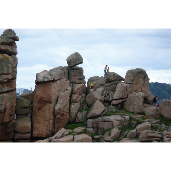 Picture France Perros Guirec Cote de granite rose 2007-08 2 - Center Cote de granite rose