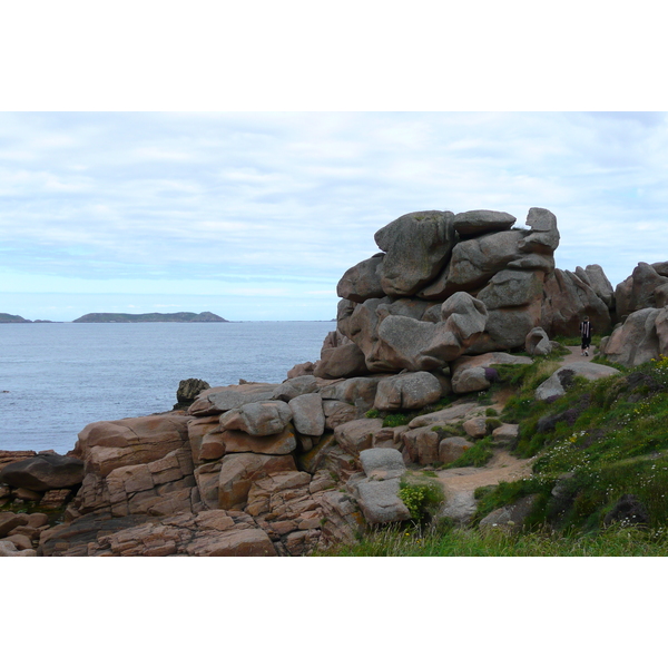 Picture France Perros Guirec Cote de granite rose 2007-08 13 - Recreation Cote de granite rose