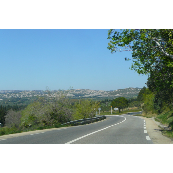 Picture France Provence Aix to Mouries road 2008-04 18 - Center Aix to Mouries road