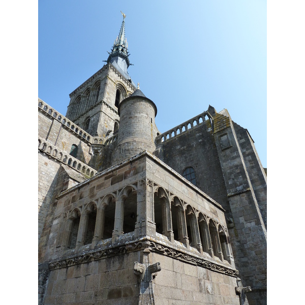 Picture France Mont St Michel Mont St Michel Abbey 2010-04 14 - Tour Mont St Michel Abbey