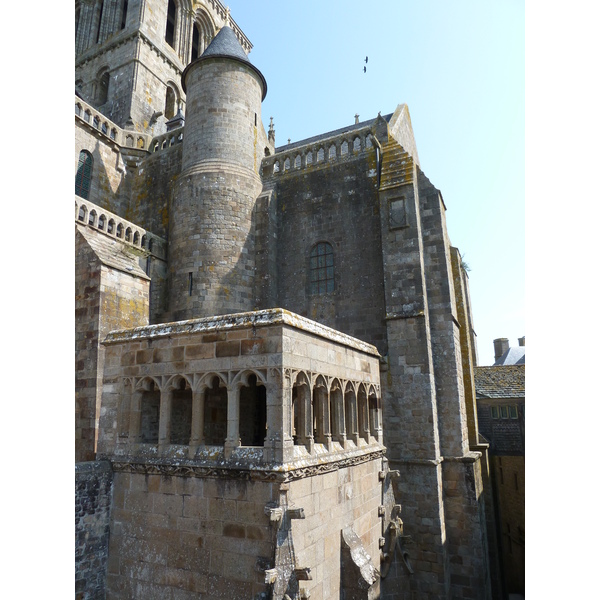 Picture France Mont St Michel Mont St Michel Abbey 2010-04 25 - History Mont St Michel Abbey