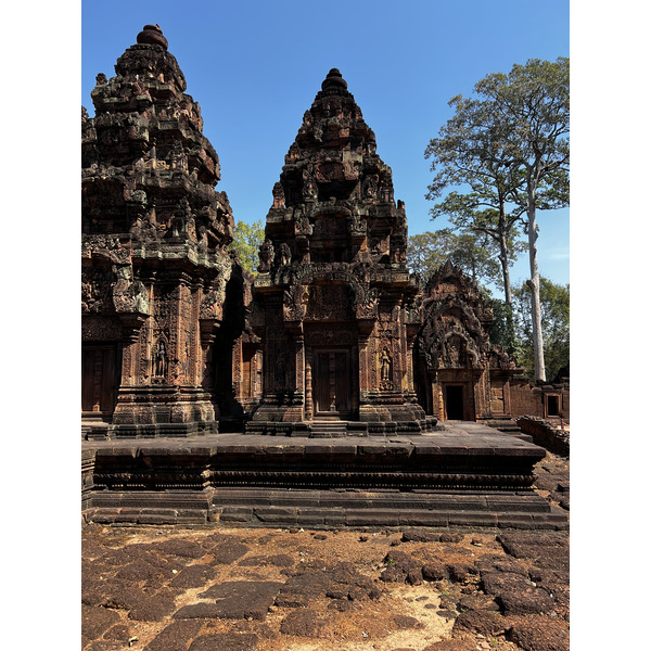 Picture Cambodia Siem Reap ⁨Banteay Srei⁩ 2023-01 6 - Recreation ⁨Banteay Srei⁩