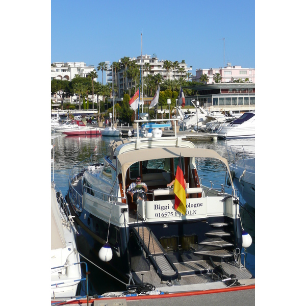 Picture France Cannes Port Pierre Canto 2008-05 22 - History Port Pierre Canto