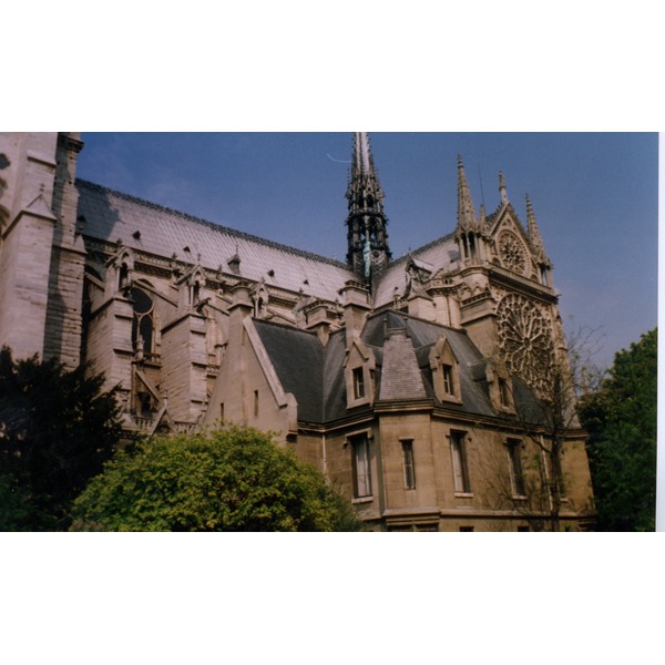 Picture France Paris Notre Dame 1996-05 3 - Tours Notre Dame