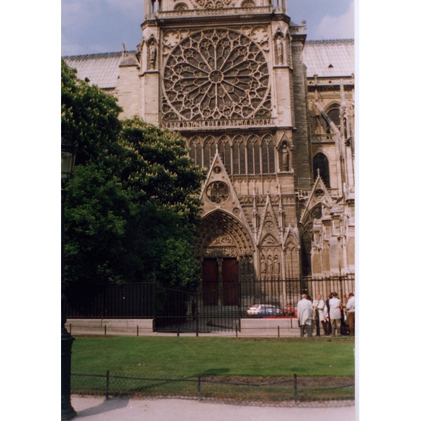 Picture France Paris Notre Dame 1996-05 6 - History Notre Dame