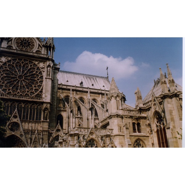 Picture France Paris Notre Dame 1996-05 9 - Tours Notre Dame