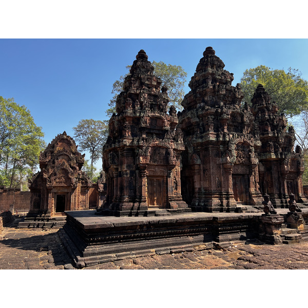 Picture Cambodia Siem Reap ⁨Banteay Srei⁩ 2023-01 53 - History ⁨Banteay Srei⁩