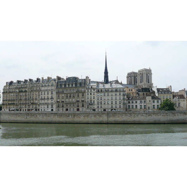 Picture France Paris Seine river 2007-06 137 - Tours Seine river