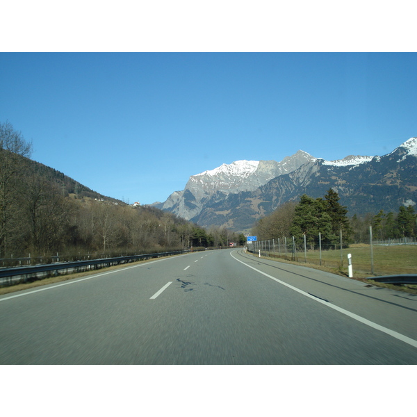 Picture Swiss Chur to Vaduz Road 2007-01 2 - Around Chur to Vaduz Road