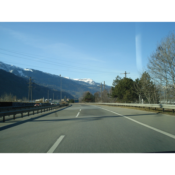 Picture Swiss Chur to Vaduz Road 2007-01 4 - Tour Chur to Vaduz Road