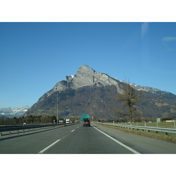 Picture Swiss Chur to Vaduz Road 2007-01 5 - Tour Chur to Vaduz Road