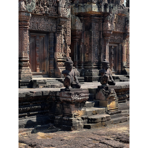 Picture Cambodia Siem Reap ⁨Banteay Srei⁩ 2023-01 58 - Center ⁨Banteay Srei⁩