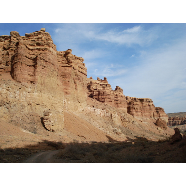 Picture Kazakhstan Charyn Canyon 2007-03 119 - History Charyn Canyon