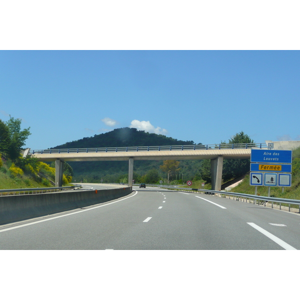 Picture France French Riviera A57 highway 2008-05 12 - Center A57 highway