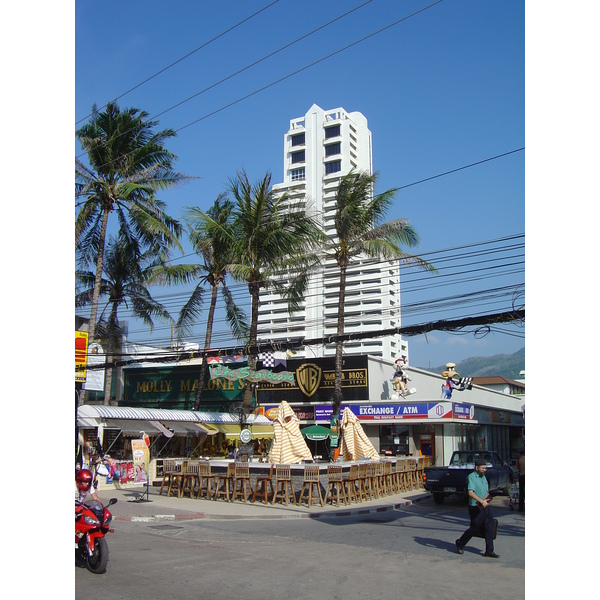 Picture Thailand Phuket Patong Beach Road 2005-12 15 - History Beach Road