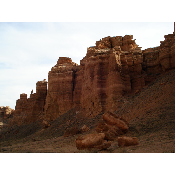 Picture Kazakhstan Charyn Canyon 2007-03 117 - History Charyn Canyon