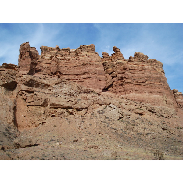 Picture Kazakhstan Charyn Canyon 2007-03 157 - History Charyn Canyon