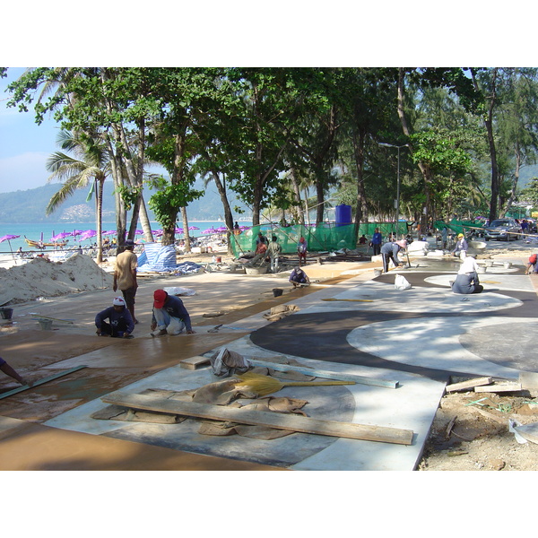 Picture Thailand Phuket Patong Beach Road 2005-12 25 - History Beach Road