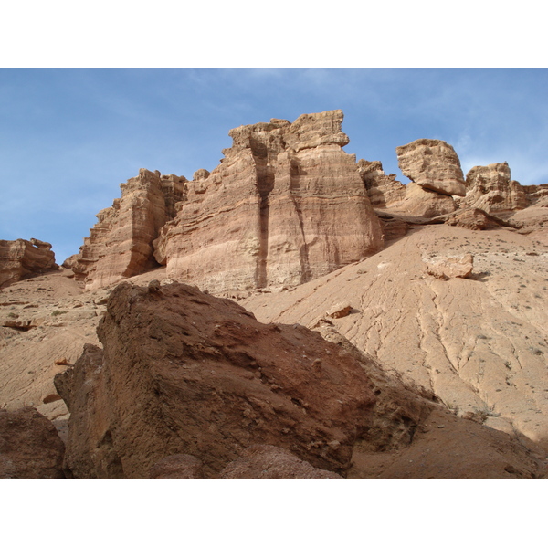 Picture Kazakhstan Charyn Canyon 2007-03 86 - History Charyn Canyon