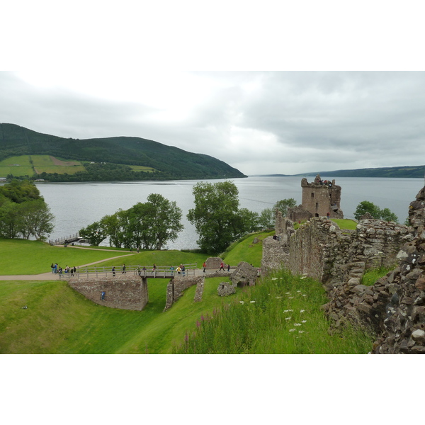 Picture United Kingdom Scotland Urquhart Castle (Loch Ness) 2011-07 18 - Center Urquhart Castle (Loch Ness)