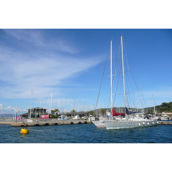 Picture France Porquerolles Island Porquerolles harbour 2008-05 28 - History Porquerolles harbour