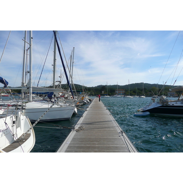 Picture France Porquerolles Island Porquerolles harbour 2008-05 25 - Tour Porquerolles harbour