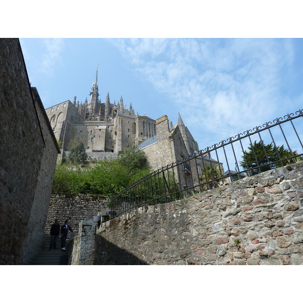 Picture France Mont St Michel Mont St Michel Village 2010-04 15 - History Mont St Michel Village